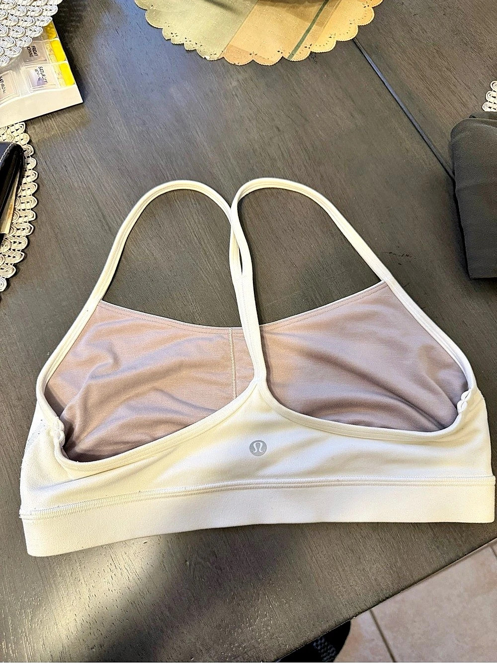 lululemon All Sport Bra III Sports Bra in Black & White